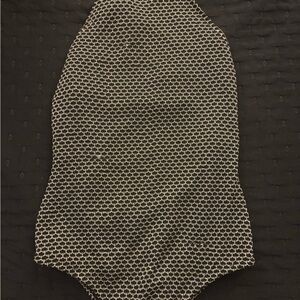 Bodysuit black and gold shiny